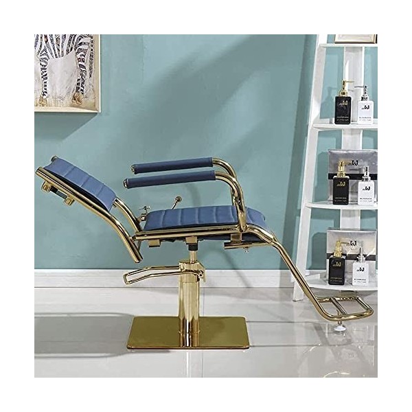 FMOGG Fauteuil Inclinable De Salon Inclinable Hydraulique Chaise De Salon De Coiffure Chaise De Coiffure Chaise Pivotante De 