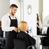 Chaise de salon de coiffure, chaise de salon de coiffure, chaise inclinable moderne et confortable, chaise de salon de beauté