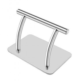 Repose-pieds professionnel mobile en Acier Inoxydable, Repose-pieds Professionnel Mobile Repose-pieds pour Salon de Coiffure,
