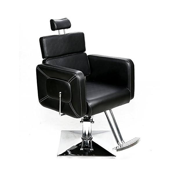 Barberpub Fauteuil Télécommande Coiffure Coiffeur Création Fauteuil de Coiffeur hydraulique Chaise 2065BK