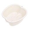 Bain De Pied Grande Bassine Plastique Cuvette Soin Des Pieds Spa Detox Massant, Bol De Lavage Des Pieds pour Traitement Spa D