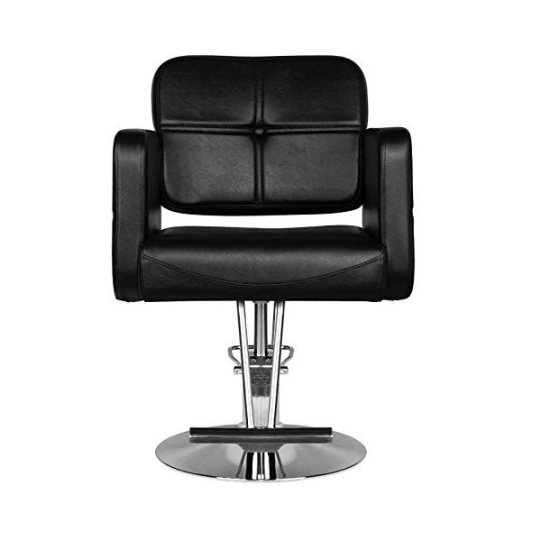 Activeshop Fauteuil de coiffeur HS10 Noir