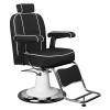 Activeshp Amadeo Fauteuil de coiffeur inclinable à 360 ° avec pompes hydrauliques Noir