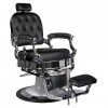 GABBIANO Ernesto Fauteuil de coiffeur avec mécanisme hydraulique Noir