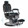 GABBIANO Ernesto Fauteuil de coiffeur avec mécanisme hydraulique Noir