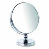 Miroir chromé avec Base 10 x D.21 cm