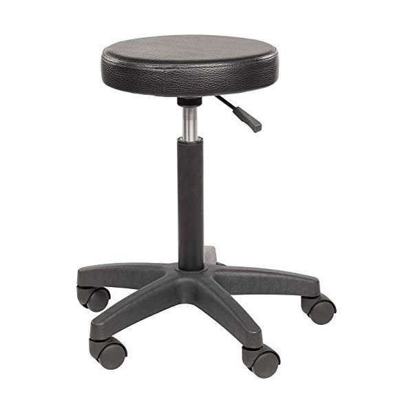 Efalock Emotion Tabouret à roulettes Noir