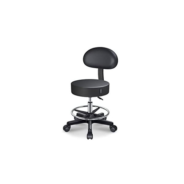 VEMMIO HXF- Chaise de Bar élévateur arrière arrière Bar Chair de Barrette beauté Rond Tabouret Moderne Minimaliste Laboratoir