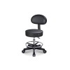 VEMMIO HXF- Chaise de Bar élévateur arrière arrière Bar Chair de Barrette beauté Rond Tabouret Moderne Minimaliste Laboratoir
