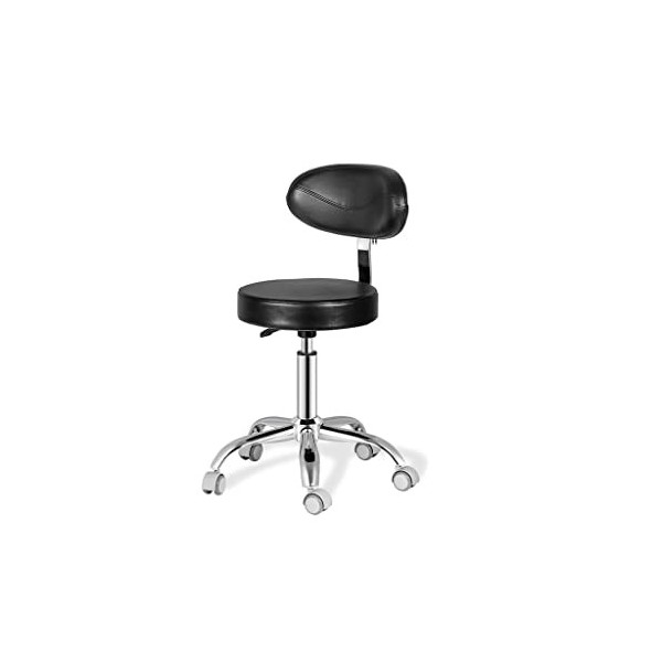 VEMMIO HXF- Chaise de beauté stéréotypé Coton Grande Chaise de travailleur Dossier backrest buret-Tabouret Rotatif Ascenseur 