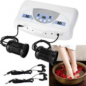 Bain de pieds Machine de désintoxication, Dernier professionnel à double ionique ionique Detox Spa pour les pieds Chi Nettoye