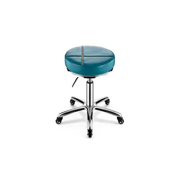 VEMMIO HXF- Tabouret de beauté Poulie Poulie Rotating Beauté Salon Manicuriste Spécial Chaise de Coiffure Haut de Gamme Tabou