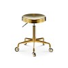 VEMMIO HXF- Tabouret de beauté Barber Shop Barrière de Travail Grand Tabouret Tabouret Rotant Barber Shop Tabouret Coiffeur G