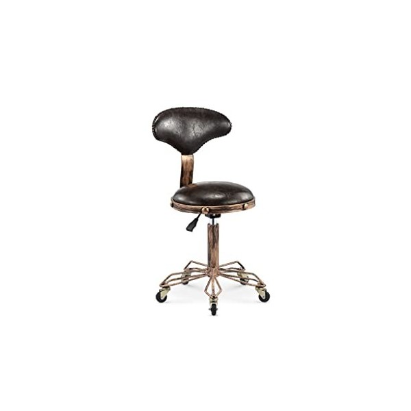 HXF- Tabouret de beauté Grand tabouret de travail Barber Shop Chaise Salon de coiffure Rotation Tabouret Tabouret Maquillage 