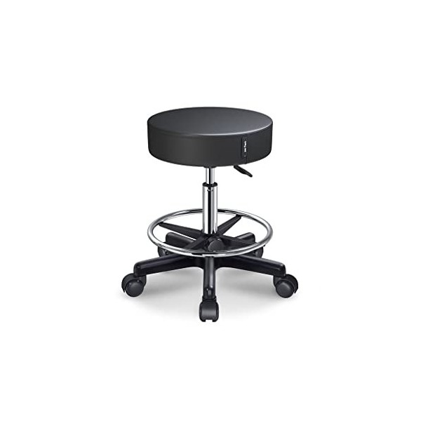 VEMMIO HXF- Chaise de Barre de Barre Haute Tabouret Moderne Ménagère Tabouret Rotating Bar Chaise Beauty Tabouret Rond Confor