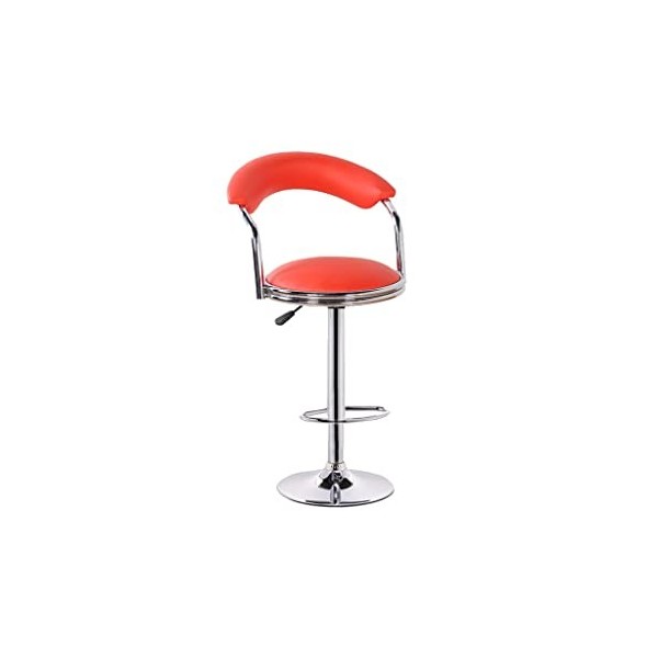 HXF- Chaise de bar rond tabouret bar chaise à la maison Beauty tabouret dossier haut chair haut chair pivotant chaise récepti