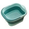 Bain De Pieds Pliable Massage, Bassine Pied Avec Poignée De Transport, Grand Portable Bassin De Bain De Pieds Foot Spa Pour R