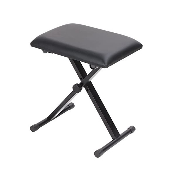 Tabouret de Tatouage en Cuir PU, Chaise Pliante pour Salon de Spa, Massage, Tabouret de Bureau noir 