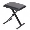 Tabouret de Tatouage en Cuir PU, Chaise Pliante pour Salon de Spa, Massage, Tabouret de Bureau noir 