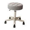 Qianly Tabourets de Massage de Bureau de Travail Tabouret de Bar avec roulettes Épaisseur de Coussin de 4,5 cm Tabouret Spa p