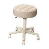 Qianly Tabourets de Massage de Bureau de Travail Tabouret de Bar avec roulettes Épaisseur de Coussin de 4,5 cm Tabouret Spa p