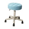 Qianly Tabourets de Massage de Bureau de Travail Tabouret de Bar avec roulettes Épaisseur de Coussin de 4,5 cm Tabouret Spa p