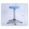 Tabouret de barbier Tabouret Dusine, Tabouret Rond En Plastique En Métal Non Glippable Tabouret De Travail Portable Hôpital 