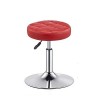 Adnevt Tabouret de barbier Tabouret Coiffé Rond, Tabouret De Travail De Coiffure Peut être Surélevé Et Abaissé des Tabouret D