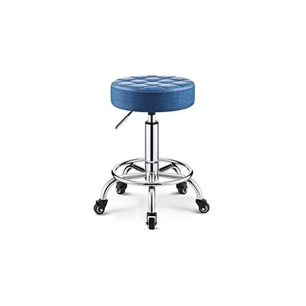 VEMMIO HXF- Tabouret de beauté Poulie Poulie Poulie Rotating Ascenseur Coiffure Grand Tabouret Barbyber Shop Tabouret Rond Ta