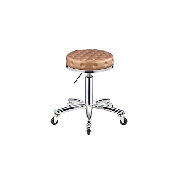 VEMMIO HXF- Tabine de Coiffure Tabouret Barber Shop Chaise Poulie Manucure Beauté Salon Salon Beauté Tabouret Rotating Squift