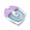 Conair FB3 Baignoire pour pieds hydromassante Violet Blanc