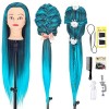 Neverland Beauty 60cm Têtes dexercice Tête À Coiffer Coiffure Cosmétologie Pratique Mannequin Poupée 60% Vrais Cheveux+ Titu