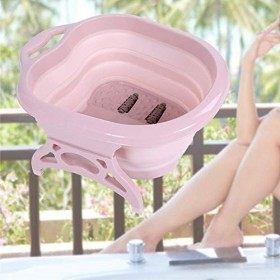 Bassin pour pieds Bain de pieds pliable Seau pour spa portable pour les pieds Léger, gain de place pour le bain de pieds Outi