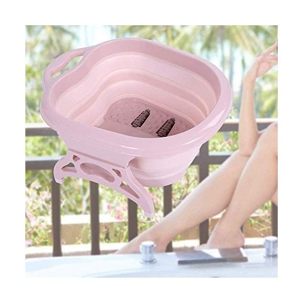 Bassin pour pieds Bain de pieds pliable Seau pour spa portable pour les pieds Léger, gain de place pour le bain de pieds Outi