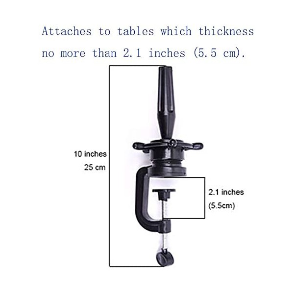 Support de tête dentraînement, Lot de 1 réglable Mannequin Mannequin dentraînement Pratiquer sur toile Tête tenant Clamp su