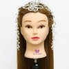 Neverland Beauty Tête à coiffurer Formation Mannequin Têtes dexercice a coiffer 76cm 100% Cheveux synthétique + Titulaire 2