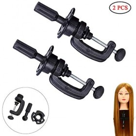 Lot de 2 supports réglables pour tête dentraînement, mannequin de vitrine, support de tête/support pour tête dentraînement,