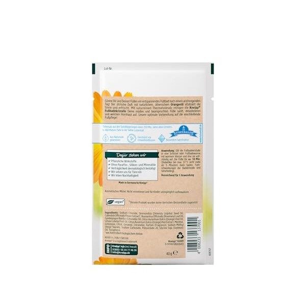 Kneipp Cristaux fußbade, pack de 1 x 40g