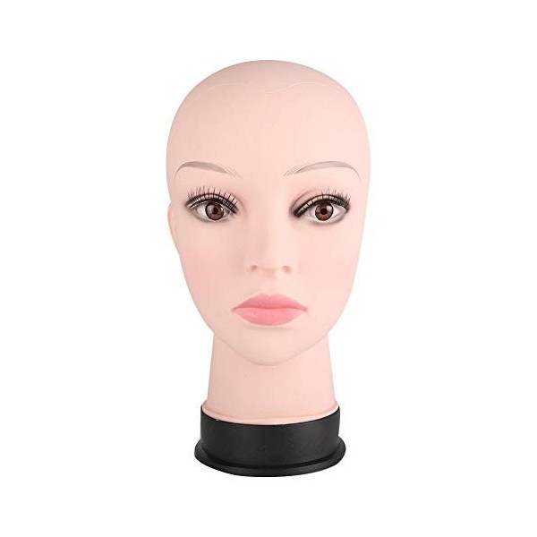 Tête de mannequin pour le maquillage, tête de mannequin de pratique pour les cils, tête de formation de mannequin, tête de ma