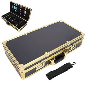 Étui de barbier professionnel, organisateur doutils de coiffure pour étuis de barbier pour peignes et outils de coiffage