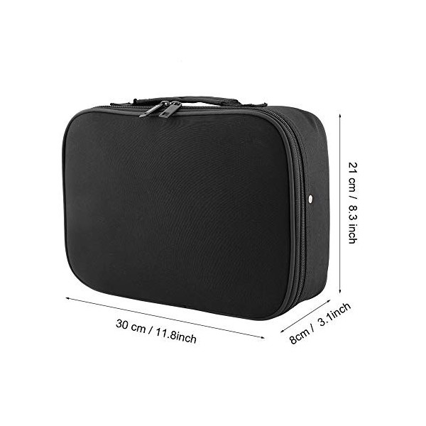 Sac de coiffeur professionnel en cuir PU, étui de voyage pour coiffeur, sac de ciseaux de cheveux de coiffeur professionnel d