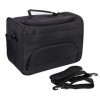 Sac de Rangement pour Outils de Coiffure avce Poignes et Bretelle, Sac de Rangement de Grande Capacit Portable pour Ciseaux d