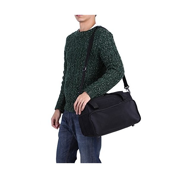 Toile Salon Sac à Main Barbier Cheveux Outil Grande Capacité Sac de Rangement Outils de Coiffure Sac Portable Ciseaux Porte-p