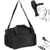 Salon Handbag,ANGGREK 1 Sac de Coiffure de Salon Grande Capacité Professionnels Rangement Voyage Portatif Canvas, Noir