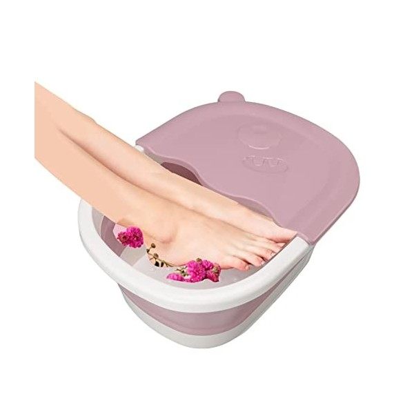 Jeanoko Bassin de Bain de Trempage des Pieds, Baignoire de Trempage des Pieds Pliable Seau de Bain de Pieds pour Enfants Bain