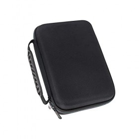 Étui pour tondeuse à cheveux, étui de rangement de voyage avec sac intérieur en filet, grande capacité, étui à outils de rasa