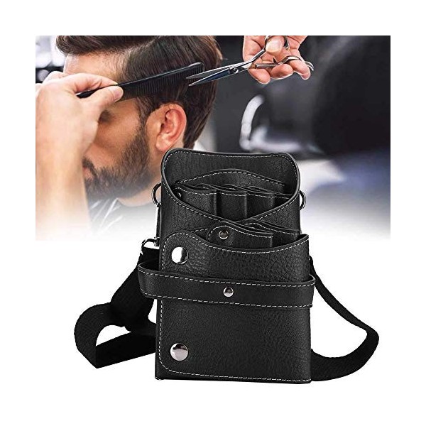 Sac De Ciseaux Etui Avec Ceinture Pour Coiffeur/Coiffeur/Clamps De Peignes Outils Coiffeur Porte-Taille Cas Sac, Cuir Pu Rési