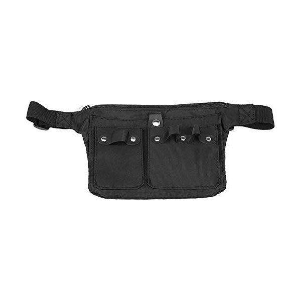 Pochette de coiffure/sac à outils de coiffure/sac à outils multifonctionnel portable avec clip de ceinture réglable/peigne ci