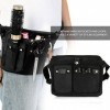 Ceinture De Coiffure Professionnel - Sac à Outils Pochette Professionnelle Cheveux Ciseaux Peigne Conteneur Taille