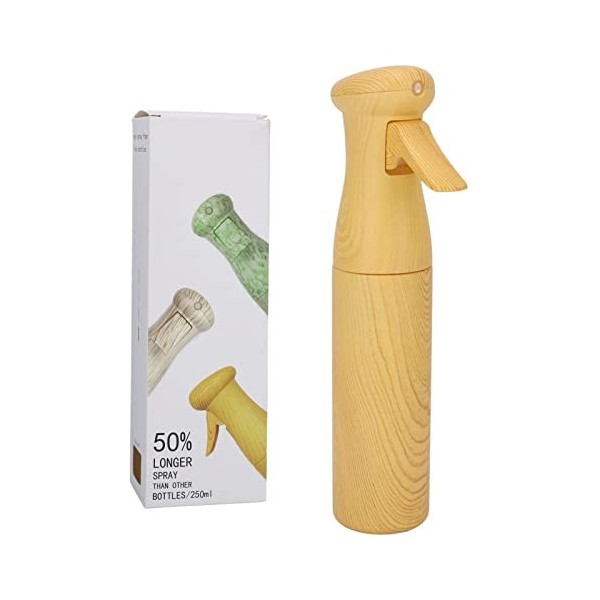 Flacon Vaporisateur Continu de 250 Ml, 3 Vaporisateurs Vides Rechargeables, Vaporisateur Continu Ultra Fin pour la Coiffure, 